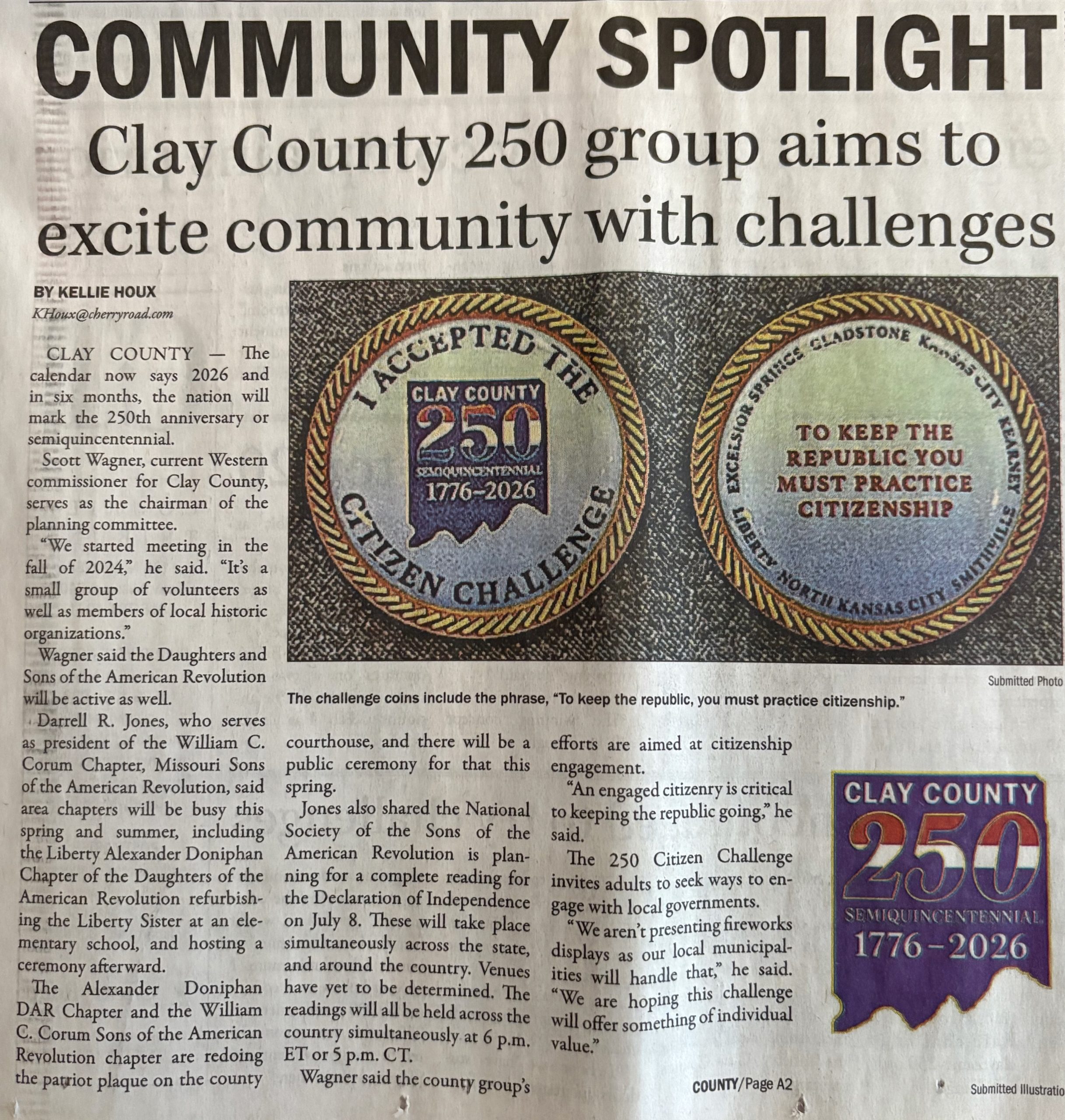 Clay County 250 group aims to excite community with challenges